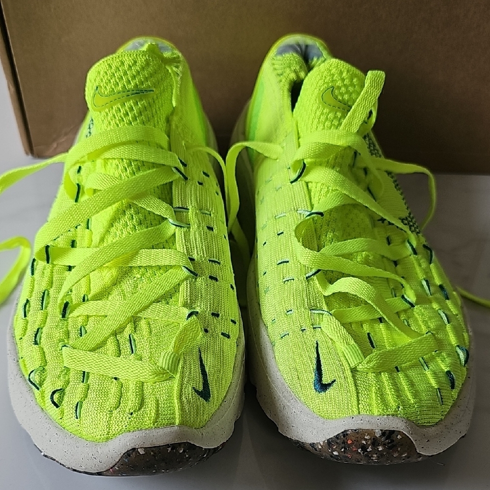 Nike Space Hippie Neon Green Sneakers